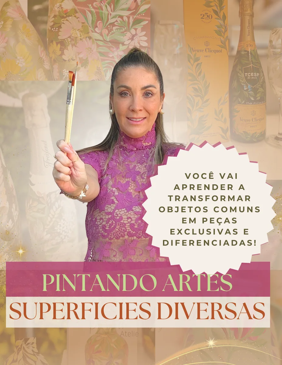 Capa oficial do curso Garrafas e Superfícies Diversas