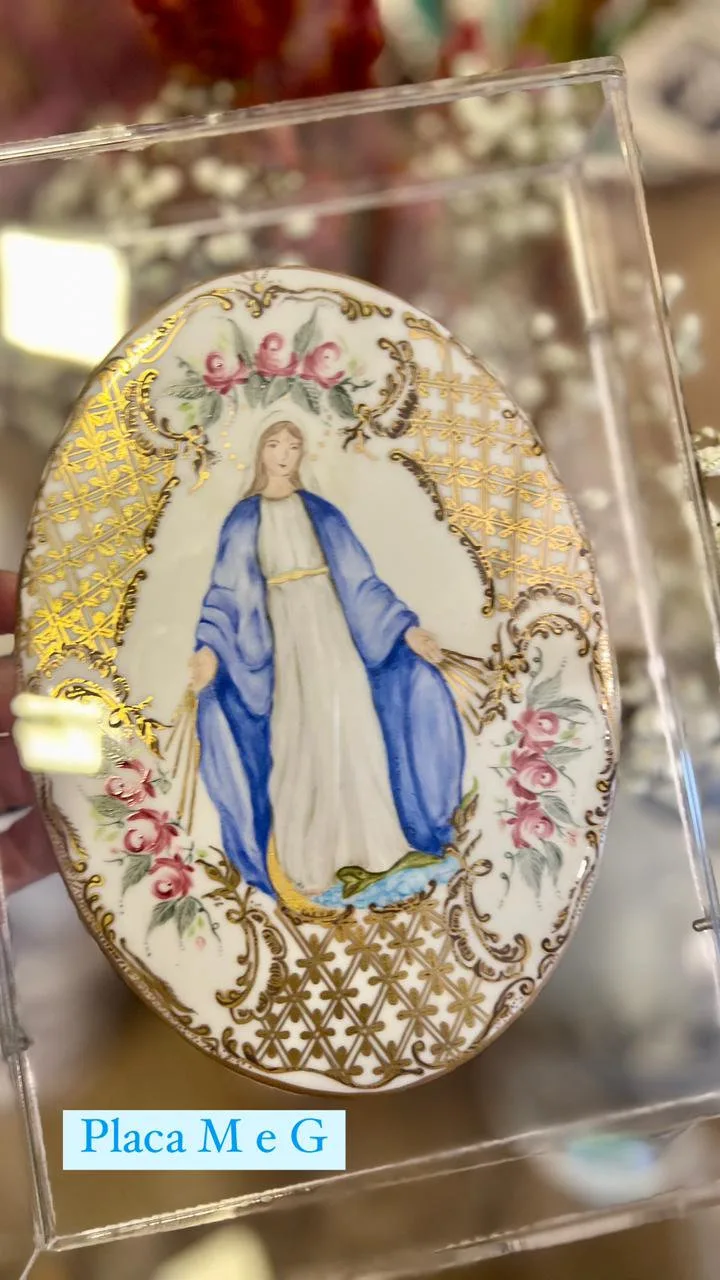Placa de Nossa Senhora M