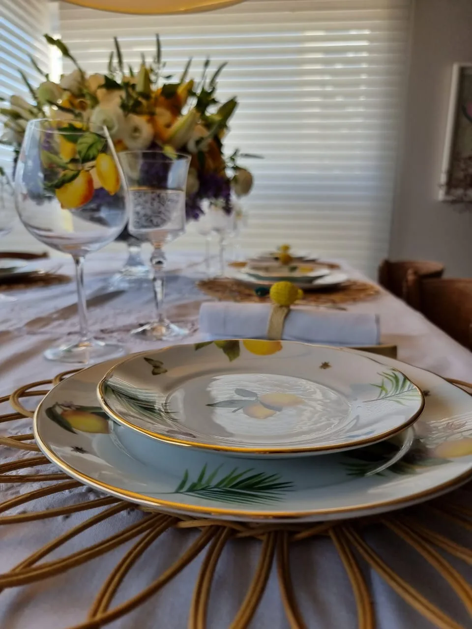 Taça de Cristal Limões Sicilianos — foto 3